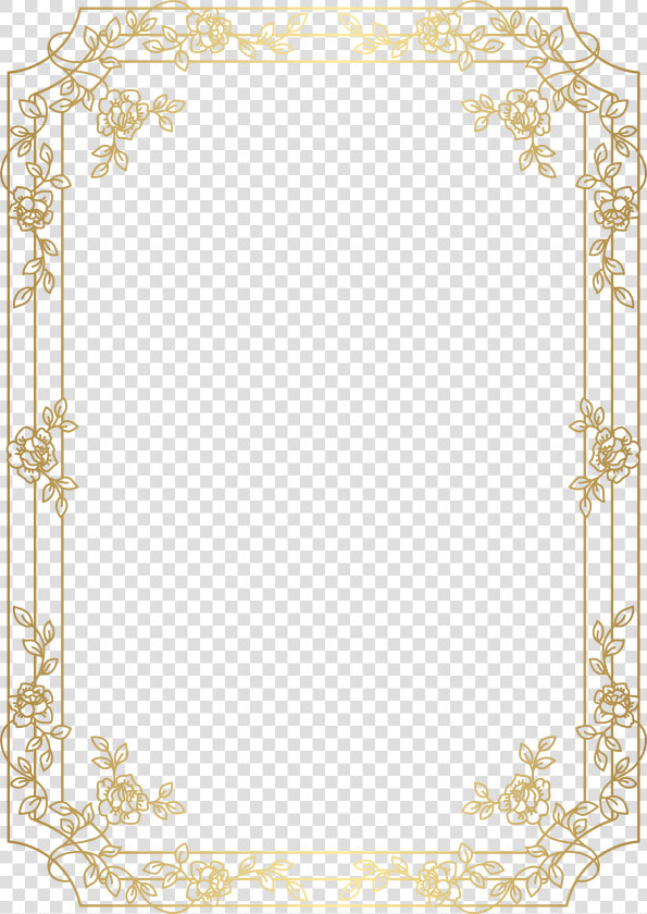 Frame Deco Border Red Gold Free Hd Image Clipart   Art Deco Border Png  Transparent PngTransparent PNG