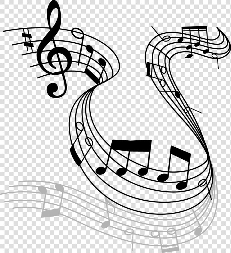 Musical Note Drawing Royalty free Clef   Music Notes Drawing Transparent Background  HD Png DownloadTransparent PNG