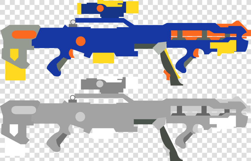 Nerf N Strike Elite   Nerf Gun Vector Art  HD Png DownloadTransparent PNG