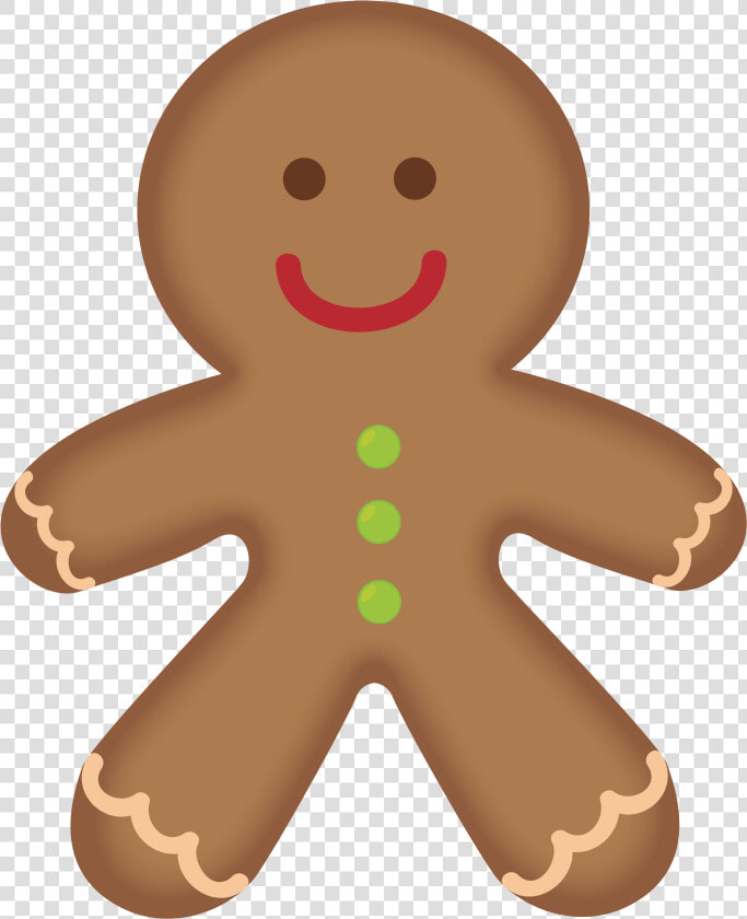 The Gingerbread Man Gingerbread House Clip Art   Transparent Background Gingerbread Man Clipart  HD Png DownloadTransparent PNG
