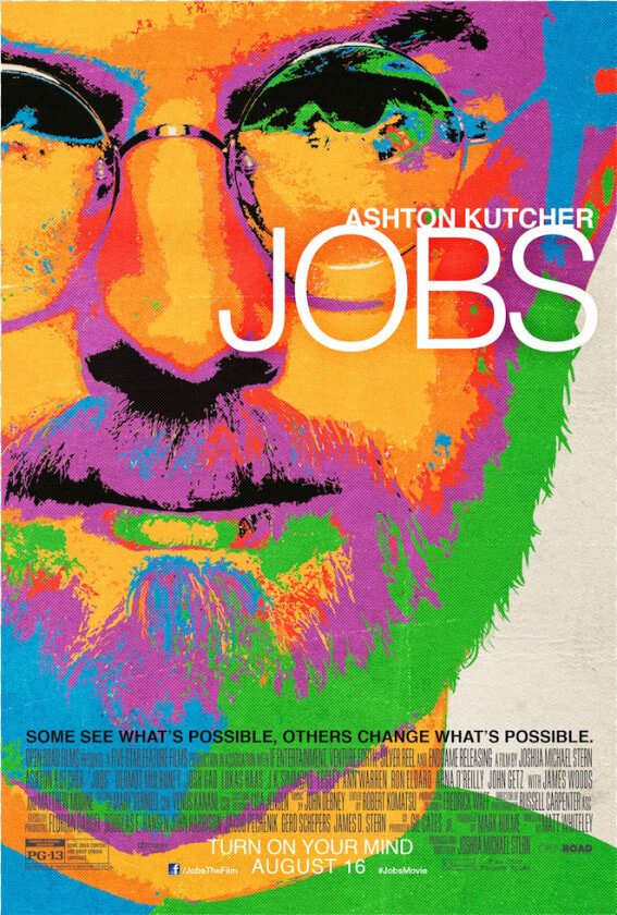 The Steve Jobs Movie Starring Ashton Kutcher Is Now   Poorly Designed Movie Posters  HD Png DownloadTransparent PNG
