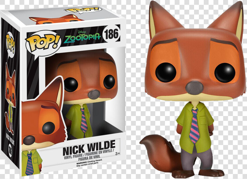 Funko Pop Nick Wilde  HD Png DownloadTransparent PNG