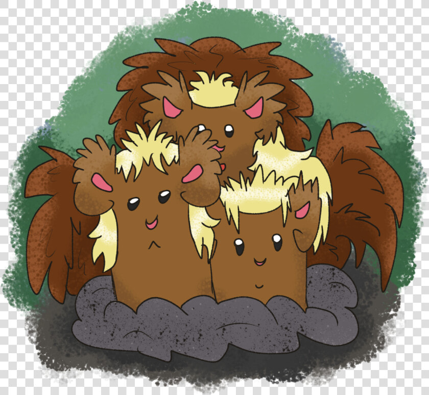 Transparent Dugtrio Png   Cartoon  Png DownloadTransparent PNG