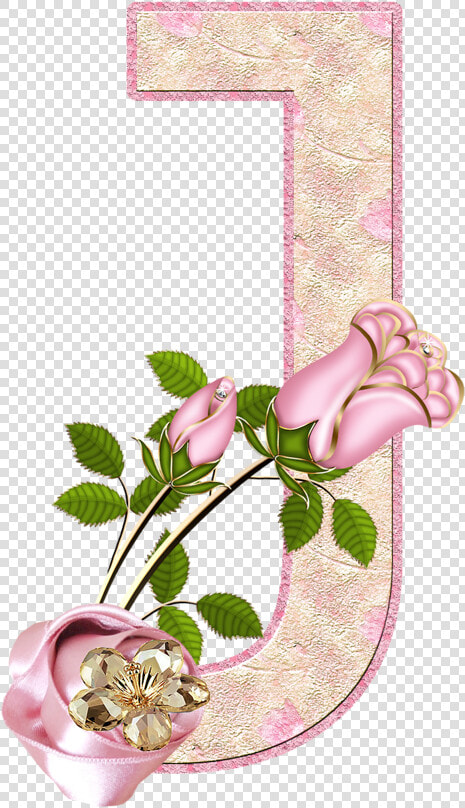 Illuminated Letters With Flowers  HD Png DownloadTransparent PNG