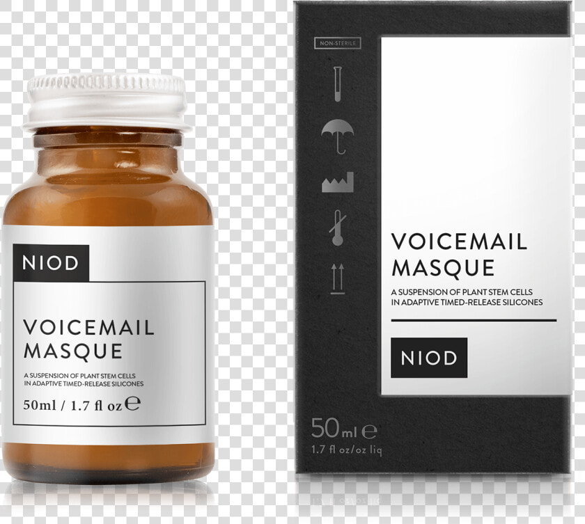Voicemail Masque   50ml   Niod Elasticity Catalyst Neck Serum  HD Png DownloadTransparent PNG