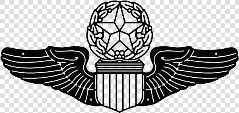 Transparent Pilot Png   Usaf Pilot Wings Black  Png DownloadTransparent PNG