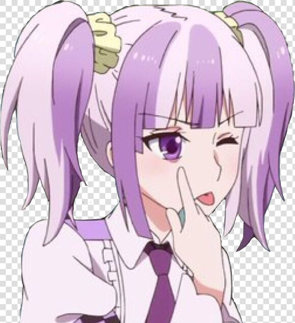  anime  japan  cute  purpleaesthetic  animegirl  webcore   Cartoon  HD Png DownloadTransparent PNG