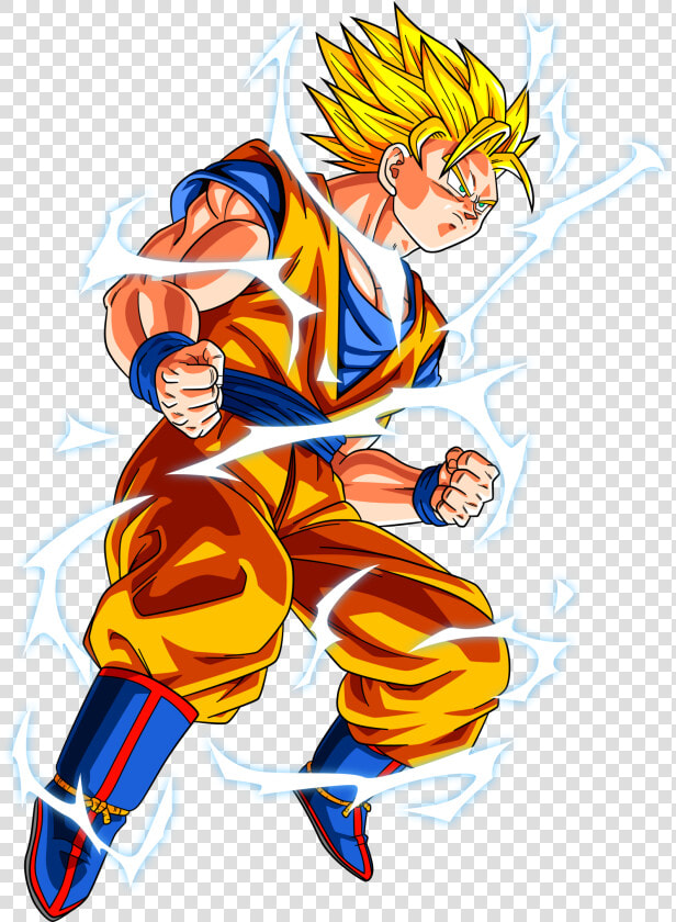 Super Saiyan 2 Goku Png   Goku Ssj White 2  Transparent PngTransparent PNG