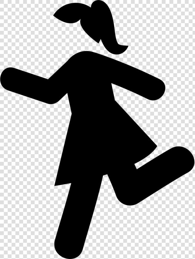 Running Girl   Running Girl Icon  HD Png DownloadTransparent PNG