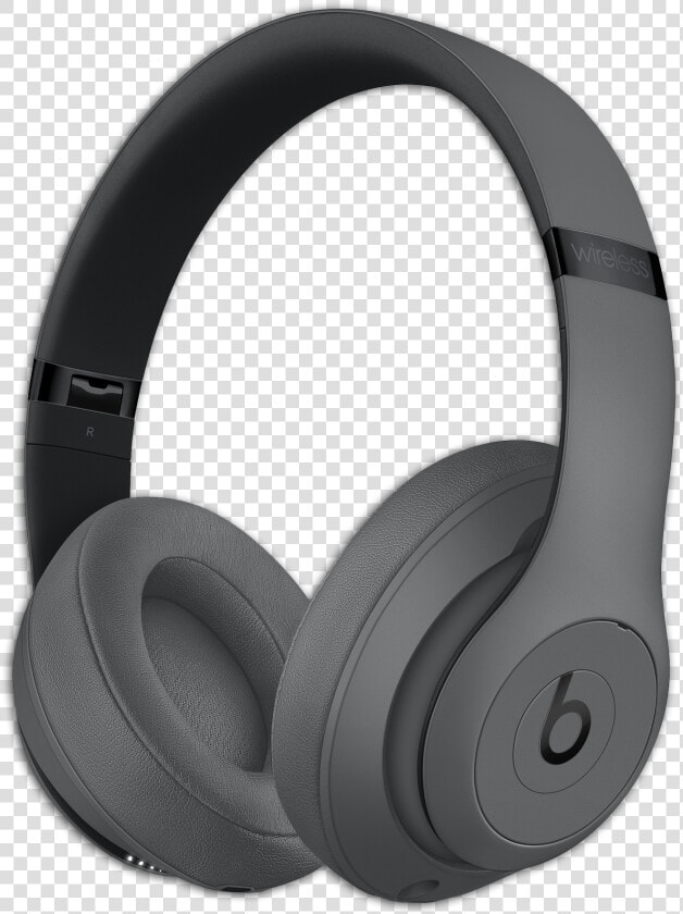 Beats Studio 3 Wireless Over‑ear Gray   Beats Studio 3 Gray  HD Png DownloadTransparent PNG