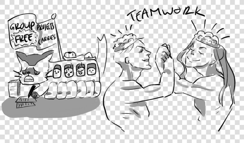Groups Projects Rewarding At Times  Dreadful At Others   Cartoon  HD Png DownloadTransparent PNG