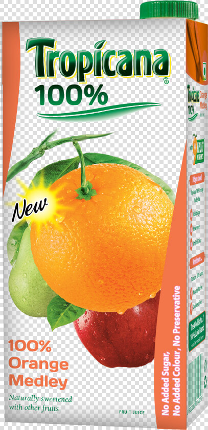 Tropicana 100  Orange Juice 1ltr  HD Png DownloadTransparent PNG