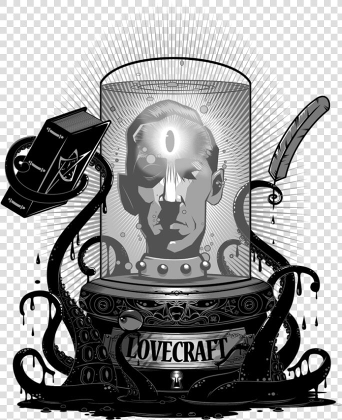 Hp Lovecraft Ilustración  HD Png DownloadTransparent PNG