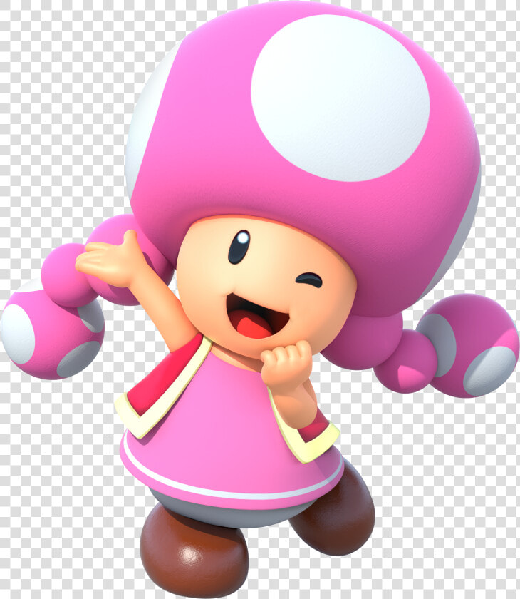 Super Mario Toadette  HD Png DownloadTransparent PNG