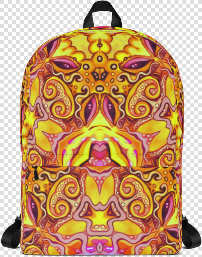 Image Of Lakshmi S Gold   Backpack  HD Png DownloadTransparent PNG