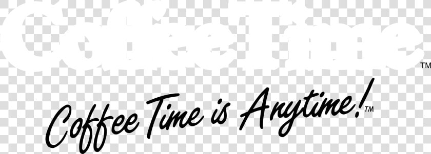 Coffee Time Logo Black And White   Coffee Time  HD Png DownloadTransparent PNG