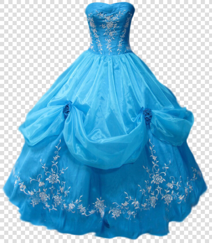 Wedding Dress Blue Ball Gown   Transparent Background Dress Clipart  HD Png DownloadTransparent PNG