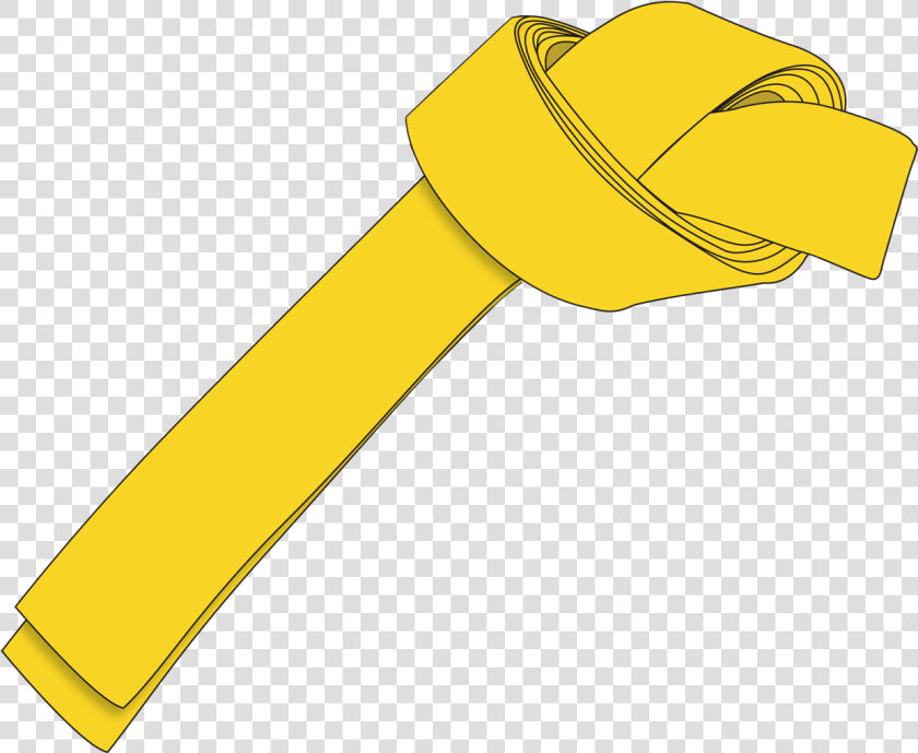 Transparent Karate Belt Png   Taekwondo Yellow Belt Png  Png DownloadTransparent PNG