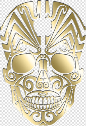 Gold Skull Engraving Iphone X  HD Png DownloadTransparent PNG