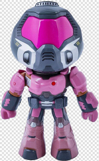 Doom Figure Pinkguy   Фигурка Doomguy  HD Png DownloadTransparent PNG