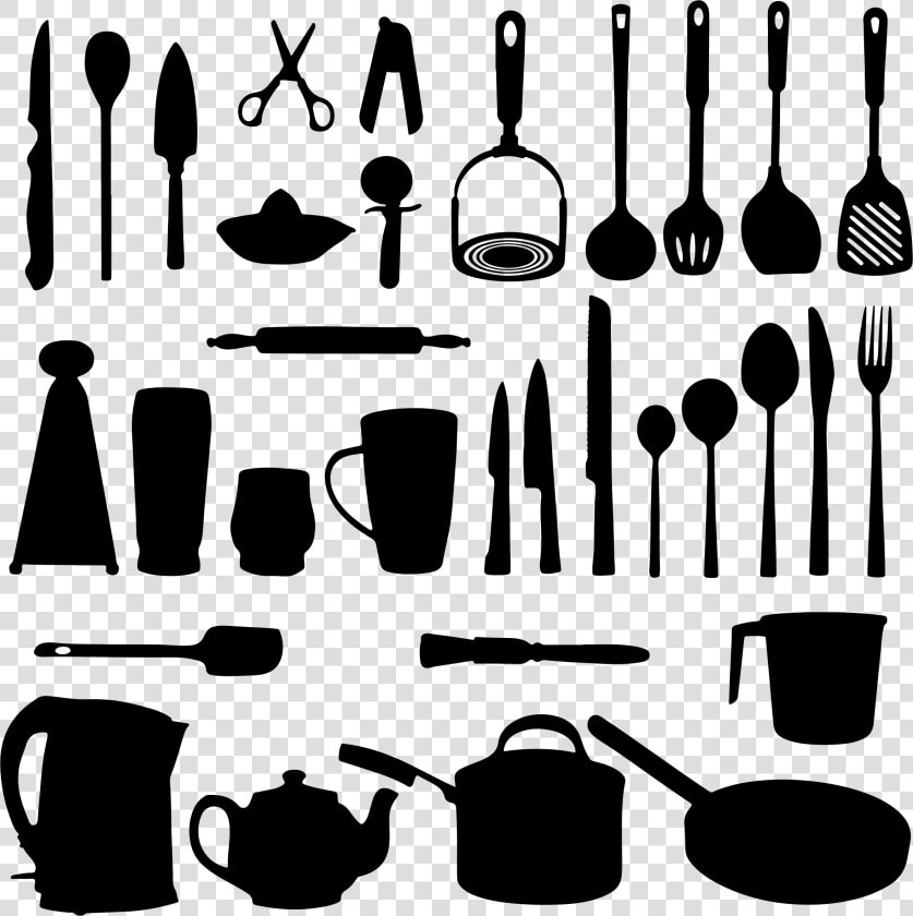 Kitchen Utensils Clipart  HD Png DownloadTransparent PNG