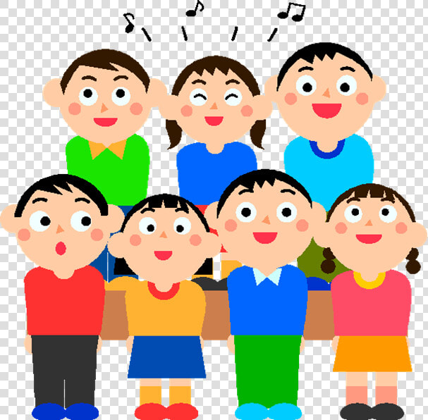 Singer Clipart School Choir   Students Singing Clipart  HD Png DownloadTransparent PNG