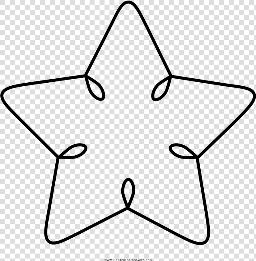 Estrella De Mar Página Para Colorear   Line Art  HD Png DownloadTransparent PNG