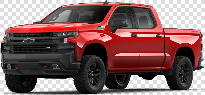 Red Hot G7c Front Lt Trail Boss View  2019 Chevrolet   2019 Chevrolet Silverado Colors  HD Png DownloadTransparent PNG
