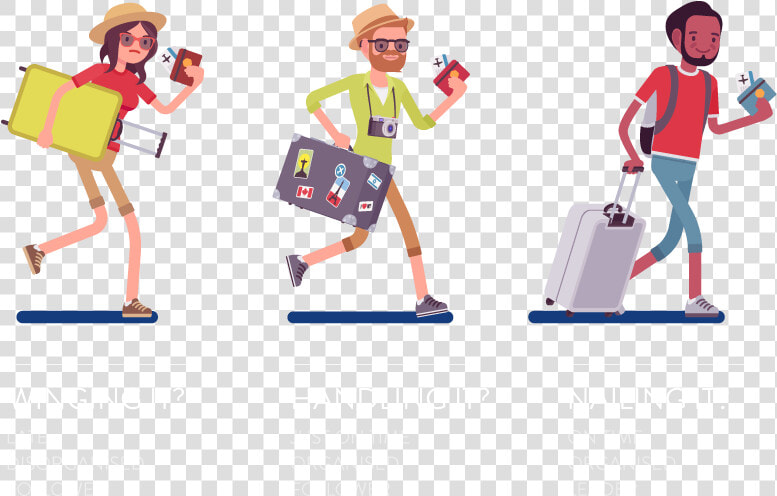 Airport Clipart Traveler   Travellers Png  Transparent PngTransparent PNG