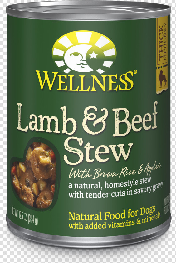 Lamb  amp  Beef Stew   Wellness Dog Food  HD Png DownloadTransparent PNG