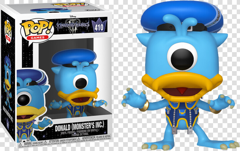Kingdom Hearts 3 Donald Monsters Inc   Funko Pop Donald Monsters Inc  HD Png DownloadTransparent PNG