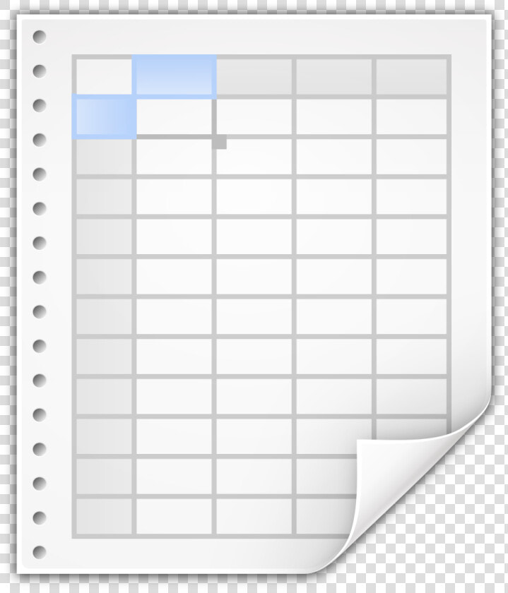 Transparent Spreadsheet Icon  HD Png DownloadTransparent PNG