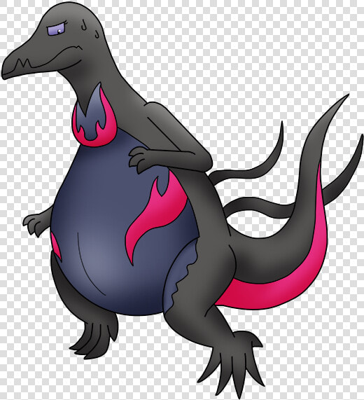 Preggy Salazzle   Pregnant Salazzle  HD Png DownloadTransparent PNG