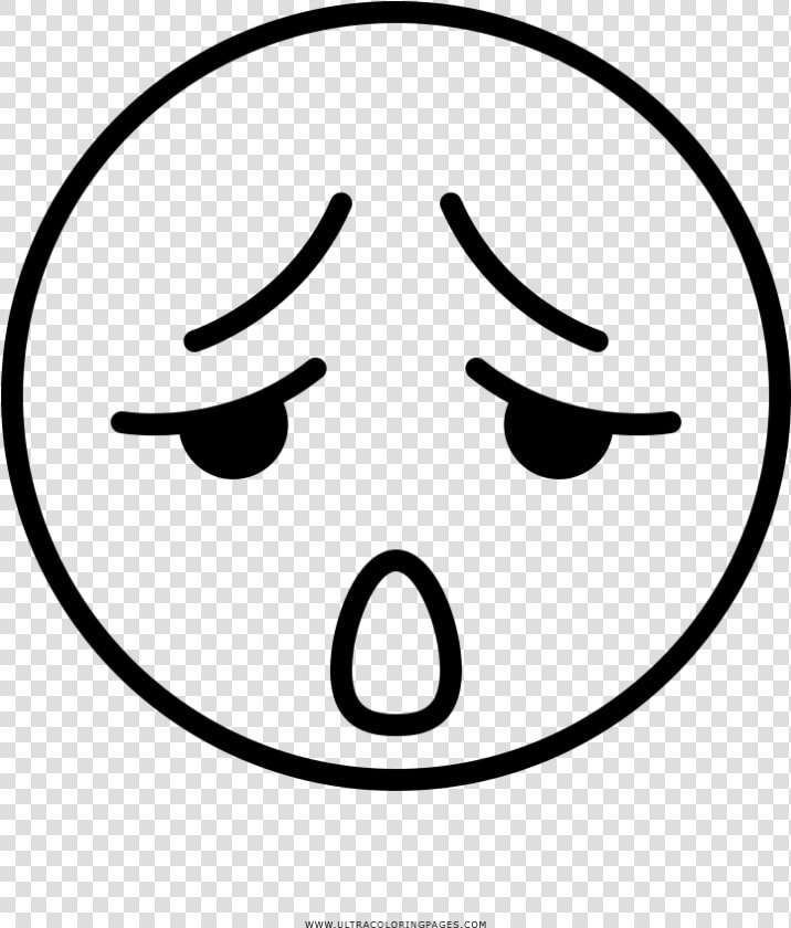 Coloring Book Transprent Png Free Download Emotion   Tired Face For Coloring  Transparent PngTransparent PNG