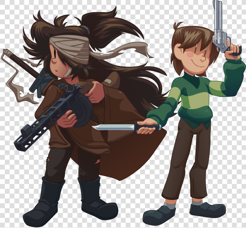 Buddy And Chara   Lisa The Painful Undertale  HD Png DownloadTransparent PNG
