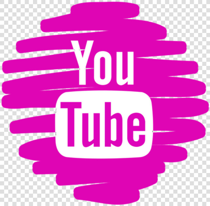 Transparent Pink Youtube Png   Cool Youtube Logo Transparent Background  Png DownloadTransparent PNG
