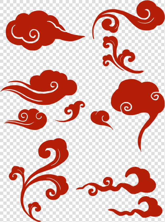 Xiangyun Pattern Auspicious Festive Png And Psd   เมฆ ลาย จีน  Transparent PngTransparent PNG