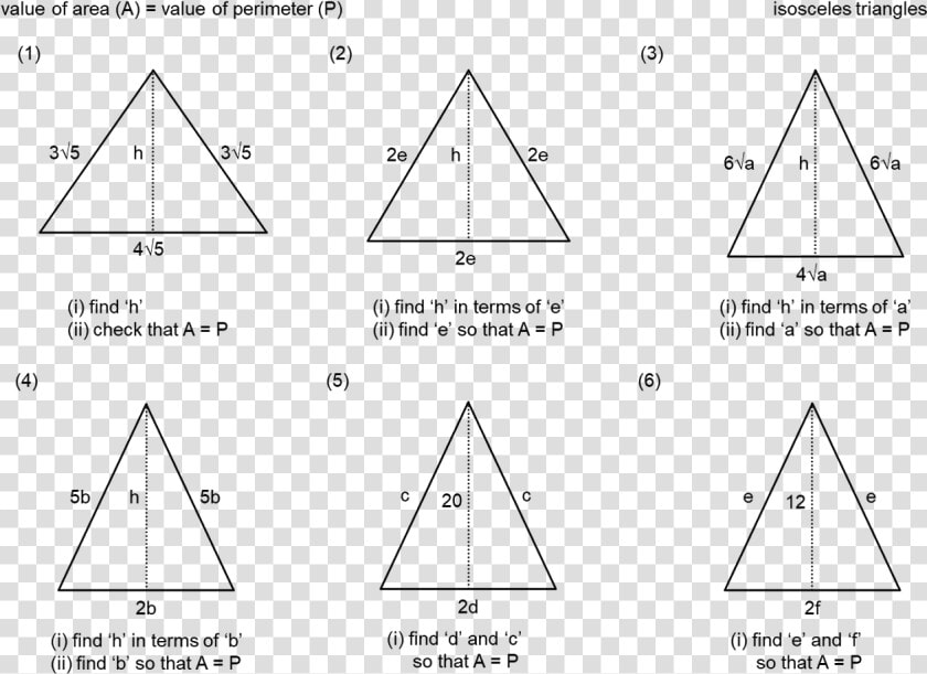 Equable Isosceles Triangles   Triangle  HD Png DownloadTransparent PNG