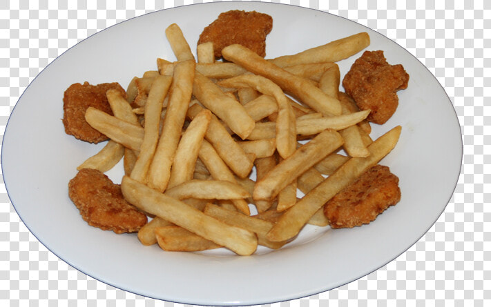 Nuggets Con Papas Fritas  HD Png DownloadTransparent PNG