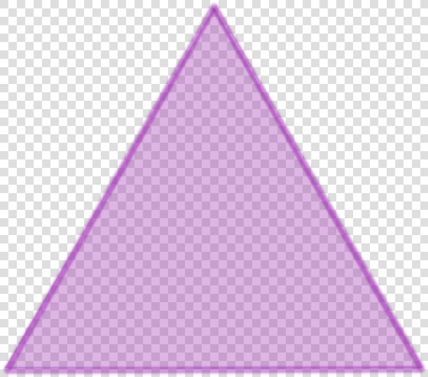  triangle  purple  freetoedit  geometric  trigon  frame   Triangle  HD Png DownloadTransparent PNG