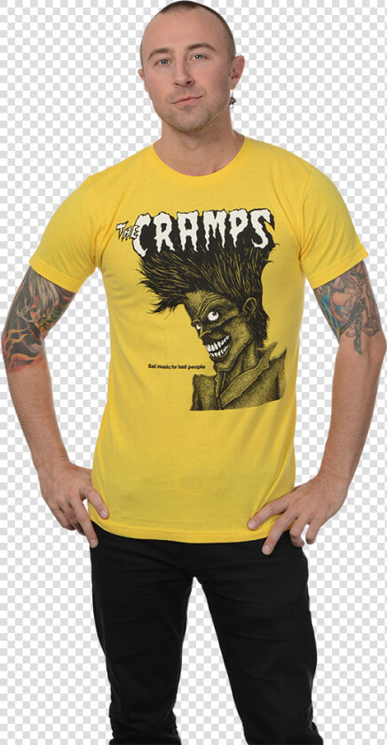 Cramps Bad Music For Bad People Shirt  HD Png DownloadTransparent PNG