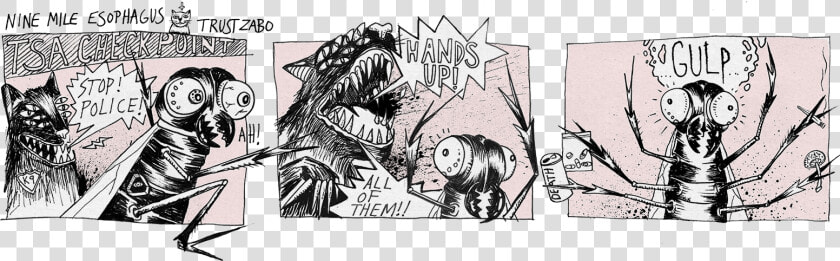Nine Mile Esophagus By Trust zabo   Comics  HD Png DownloadTransparent PNG