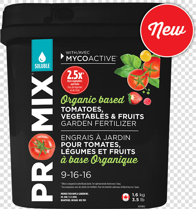 Pro Mix Tomato Vegetable  amp  Fruit 9 16   Pro Mix Organic Fertilizer  HD Png DownloadTransparent PNG