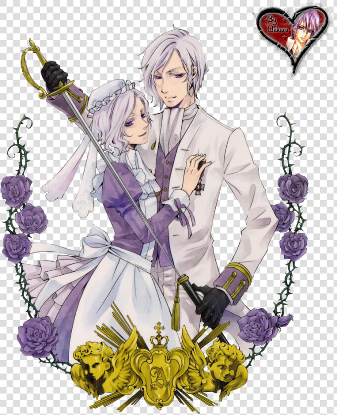 Ash   Angela   Ash And Angela Black Butler  HD Png DownloadTransparent PNG