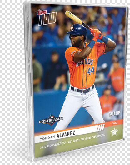 2019 Houston Astros Topps Now® Postseason 15 card Team   College Baseball  HD Png DownloadTransparent PNG