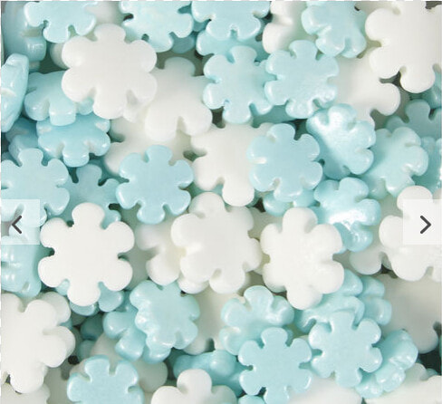 710 5070 Sprinkle Copo De Nieve Perlado azul   Wilton Snow Sprinkles  HD Png DownloadTransparent PNG
