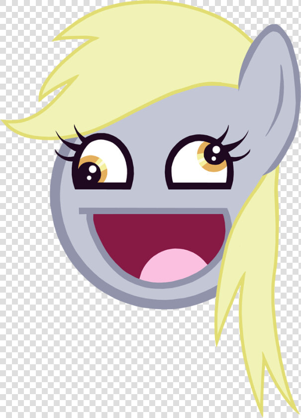 Derpy Hooves Rainbow Dash Applejack Pony Princess Luna   Derpy Face Meme Mlp  HD Png DownloadTransparent PNG