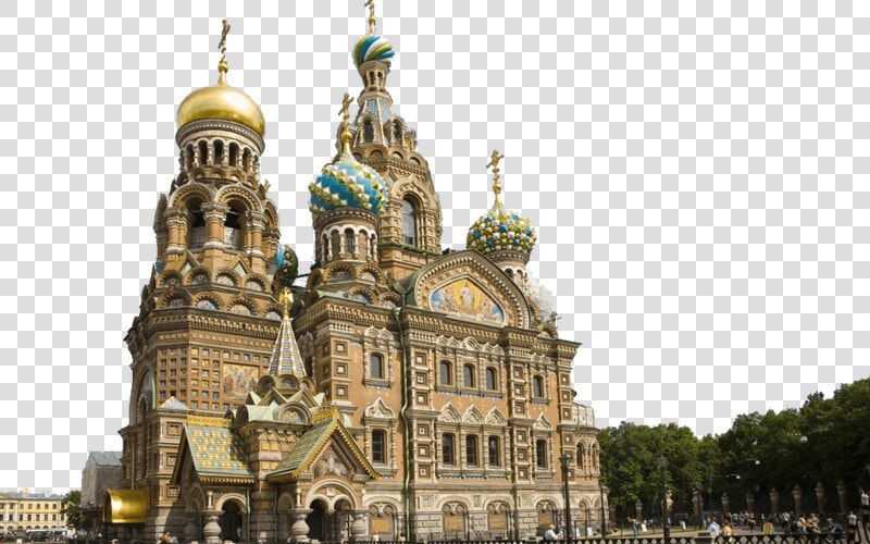 St Petersburg Russia Landscape Pictures   Church Of The Savior On Blood  HD Png DownloadTransparent PNG