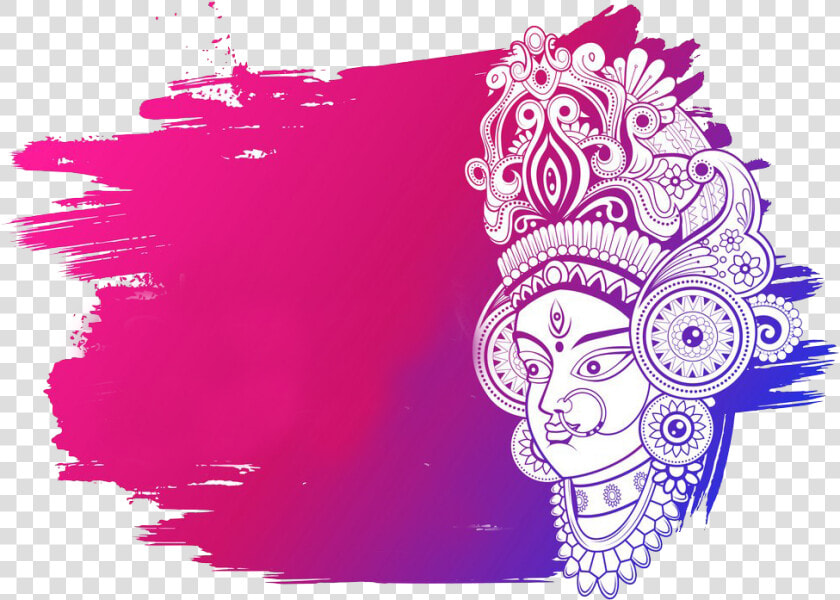 Logo Durga Maa Png  Transparent PngTransparent PNG