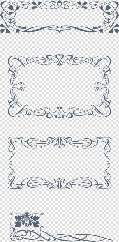 Ornamental Nouveau Art  HD Png DownloadTransparent PNG